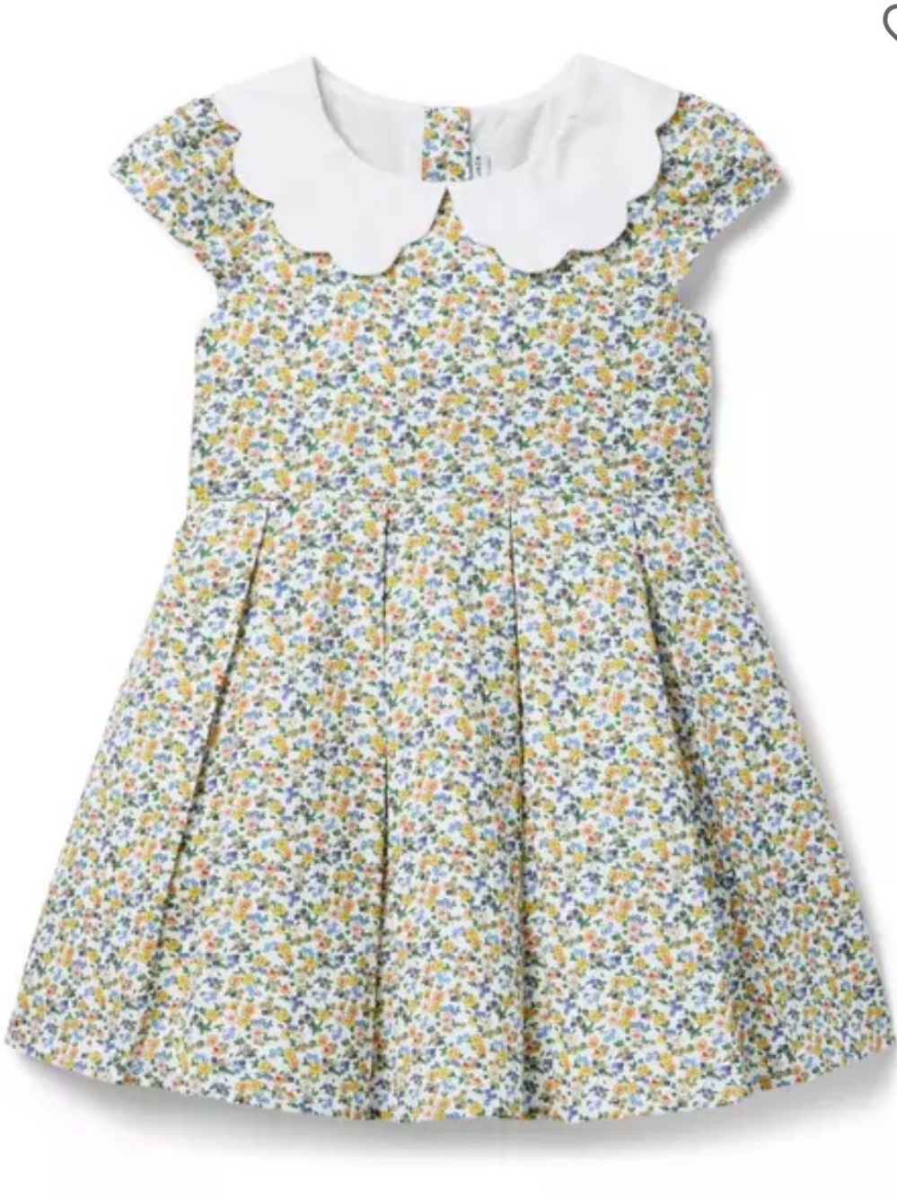 Janie and Jack NWT Ditsy Floral Collared Dress Size 2T